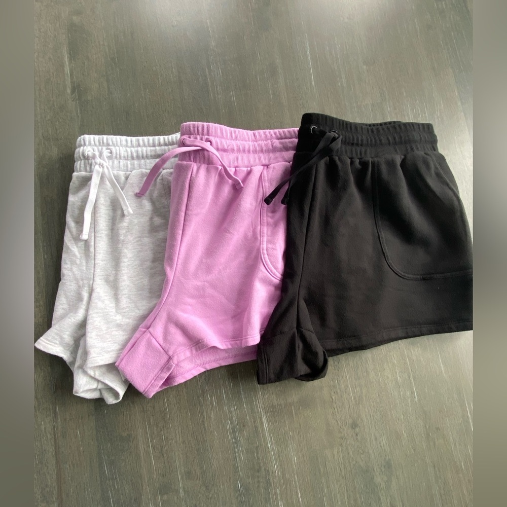 DSG fleece shorts 3 pair